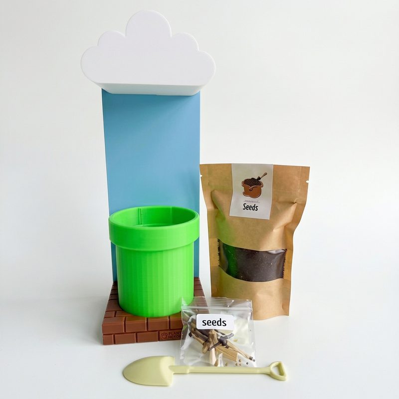 Mario Rainy Pot Planter