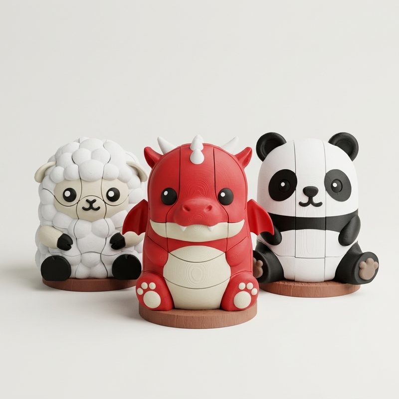 LAYER PUZZLE ANIMAL
