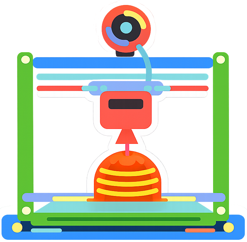 Ilustrasi Printer 3D